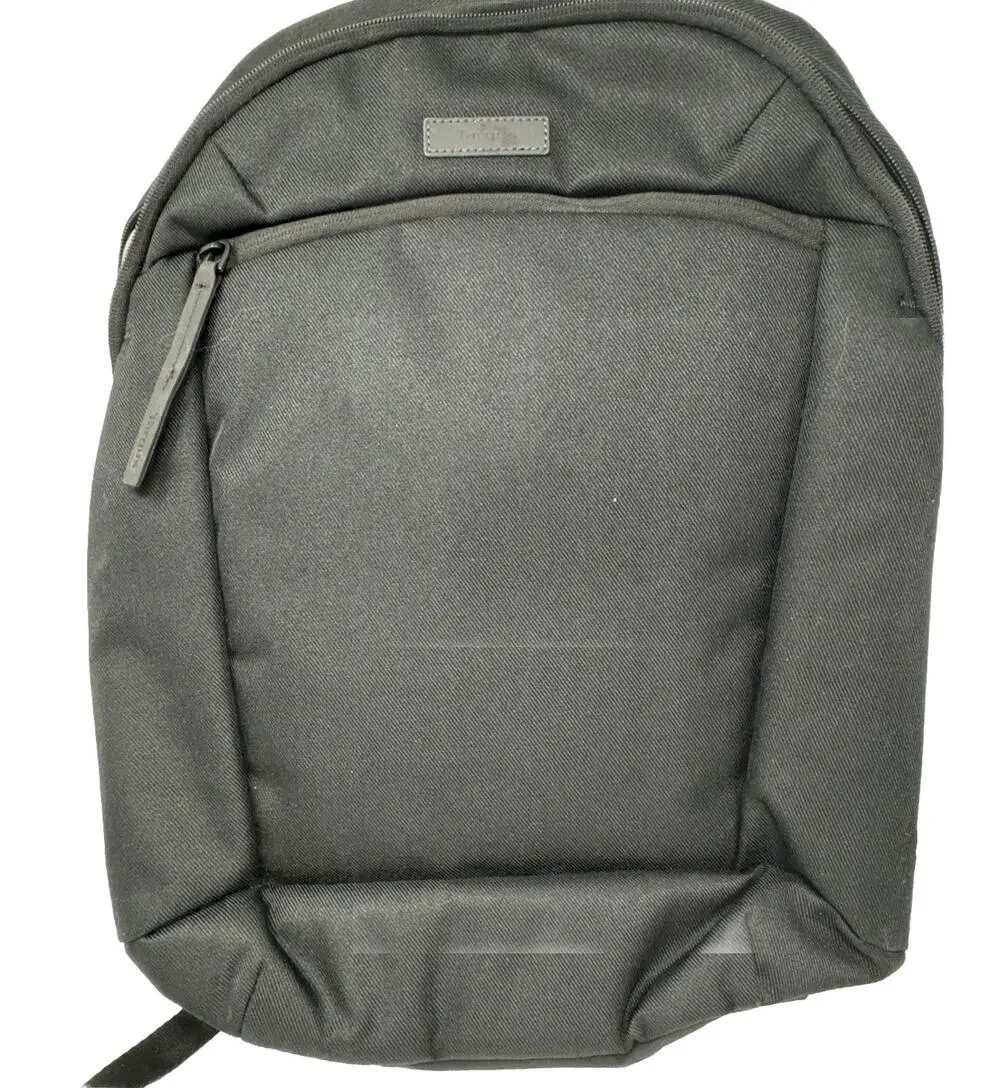 Targus Invoke Compact Laptop Backpack Black TBB614GL 15.6” New Travel School